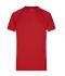Heren Men's Sports T-Shirt Rood/zwart 8465