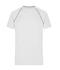 Heren Men's Sports T-Shirt Wit/zilver 8465