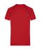 Heren Men's Sports T-Shirt Rood/zwart 8465
