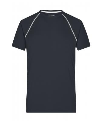 Homme T-shirt technique homme Noir/blanc 8465