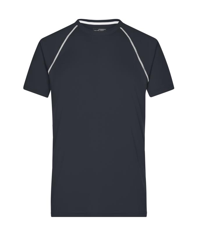 Homme T-shirt technique homme Noir/blanc 8465