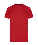 Homme T-shirt technique homme Rouge/noir 8465