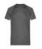 Homme T-shirt technique homme Noir-mélange/noir 8465