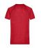 Homme T-shirt technique homme Rouge-mélange/titane 8465