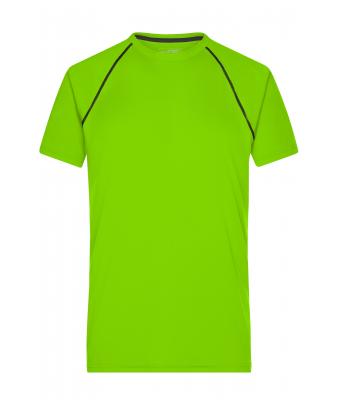Homme T-shirt technique homme Vert-vif/noir 8465