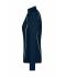 Ladies Ladies' Sports Shirt Long-Sleeved Navy/bright-yellow 8466