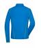 Ladies Ladies' Sports Shirt Long-Sleeved Bright-blue/bright-yellow 8466