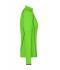 Ladies Ladies' Sports Shirt Long-Sleeved Bright-green/black 8466