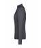 Dames Ladies' Sports Shirt Long-Sleeved Titan/zwart 8466