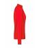 Ladies Ladies' Sports Shirt Long-Sleeved Bright-orange/black 8466