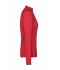 Dames Ladies' Sports Shirt Long-Sleeved Rood-melange/titan 8466