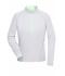 Damen Ladies' Sports Shirt Long-Sleeved White/bright-green 8466
