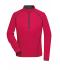 Damen Ladies' Sports Shirt Long-Sleeved Bright-pink/titan 8466