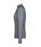 Dames Ladies' Sports Shirt Long-Sleeved Zwart-melange/zwart 8466