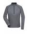 Ladies Ladies' Sports Shirt Longsleeve Black-melange/black 8466