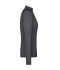 Femme T-shirt technique femme manches longues Titane/noir 8466