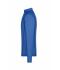 Heren Men's Sports Shirt Long-Sleeved Blauw-melange/navy 8467