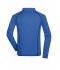 Heren Men's Sports Shirt Long-Sleeved Blauw-melange/navy 8467
