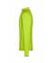 Heren Men's Sports Shirt Long-Sleeved Felgeel/felblauw 8467