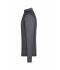 Heren Men's Sports Shirt Long-Sleeved Titan/zwart 8467