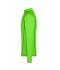 Heren Men's Sports Shirt Long-Sleeved Felgroen/zwart 8467
