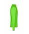 Heren Men's Sports Shirt Long-Sleeved Felgroen/zwart 8467