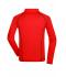 Heren Men's Sports Shirt Long-Sleeved Feloranje/zwart 8467