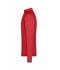 Heren Men's Sports Shirt Long-Sleeved Rood-melange/titan 8467