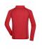 Herren Men's Sports Shirt Long-Sleeved Red-melange/titan 8467