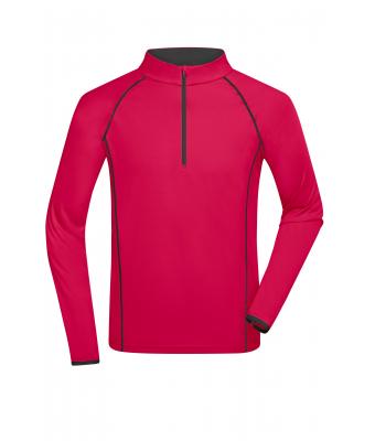Heren Men's Sports Shirt Long-Sleeved Felroze/titan 8467