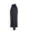 Heren Men's Sports Shirt Long-Sleeved Zwart/wit 8467