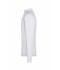 Heren Men's Sports Shirt Long-Sleeved Wit/felgroen 8467
