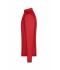Heren Men's Sports Shirt Long-Sleeved Rood/zwart 8467