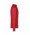 Heren Men's Sports Shirt Long-Sleeved Rood/zwart 8467