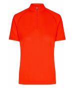 Femme Maillot cycliste femme Orange-vif 8468