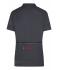 Damen Ladies' Bike-T Half Zip Titan/tomato 8470