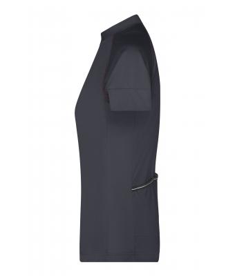 Dames Ladies' Bike-T Half Zip Titan/tomaat 8470