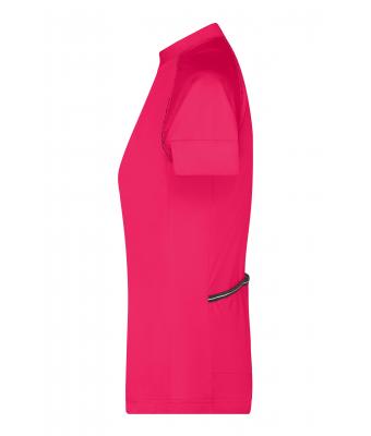 Dames Ladies' Bike-T Half Zip Felroze/titan 8470