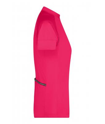 Dames Ladies' Bike-T Half Zip Felroze/titan 8470