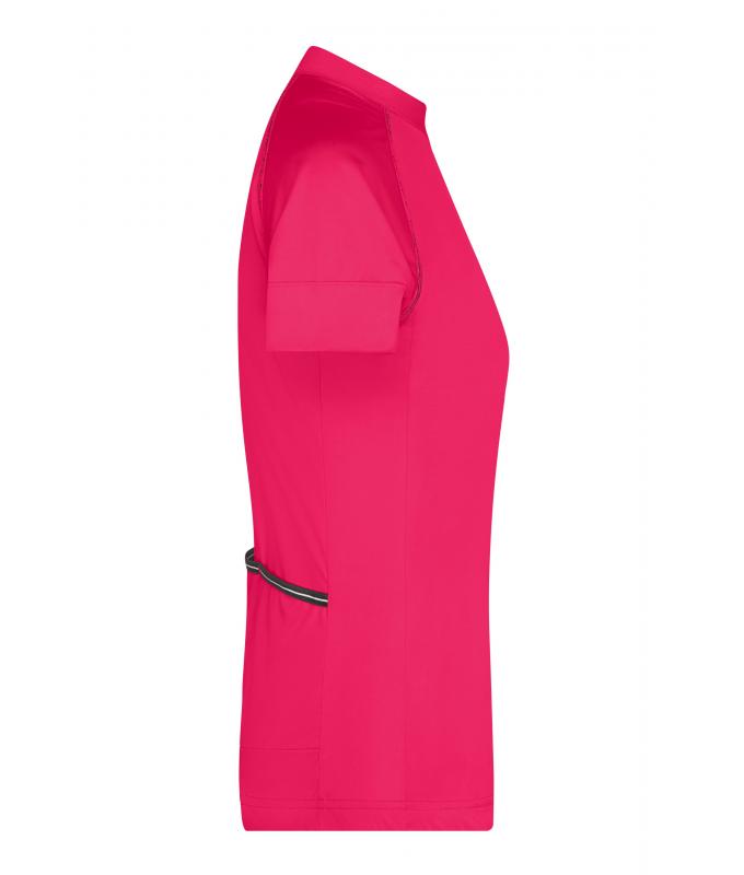 Dames Ladies' Bike-T Half Zip Felroze/titan 8470