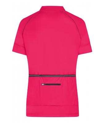 Dames Ladies' Bike-T Half Zip Felroze/titan 8470