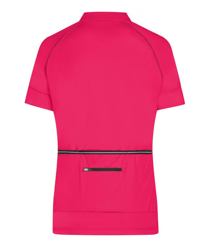 Dames Ladies' Bike-T Half Zip Felroze/titan 8470