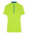 Dames Ladies' Bike-T Half Zip Felgeel/felblauw 8470