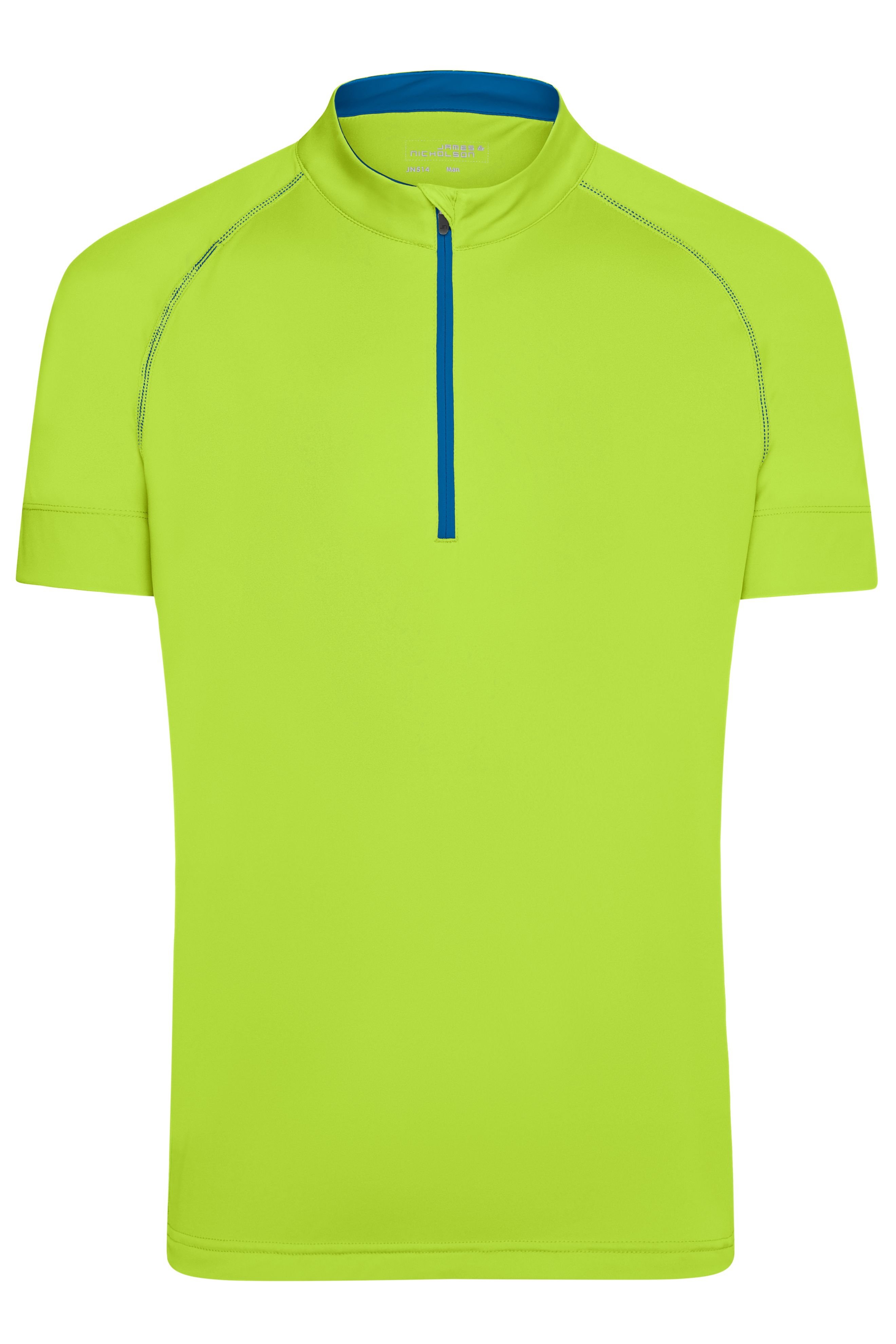 Maillot Cyclisme Homme Jaune 1/4 Zip – Taille XL Vintage Collection