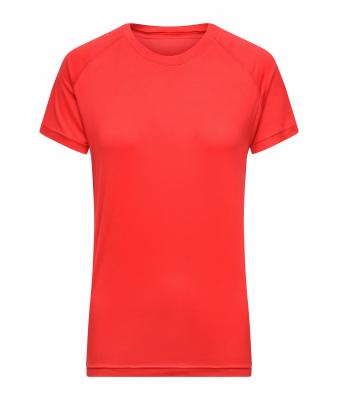 Femme T-shirt sport femme Rouge-vif-Daiber