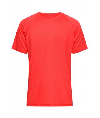 Homme T-shirt sport homme Rouge-vif 10239