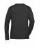 Dames Ladies' Sports Shirt Long-Sleeved   RCS Zwart 10240