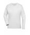 Dames Ladies' Sports Shirt Long-Sleeved   RCS Wit 10240