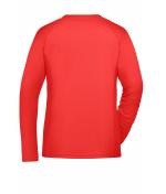 Damen Ladies' Sports Shirt Long-Sleeved RCS Bright-red 10240