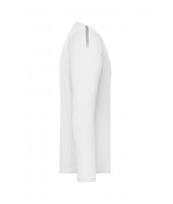 Heren Men's Sports Shirt Long-Sleeved   RCS Wit 10241